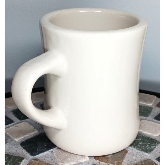 LA COLOMBE Coffee Mug 10oz Thick Walled Diner Holiday Restaurant Ware Retro - Picture 3 of 9
